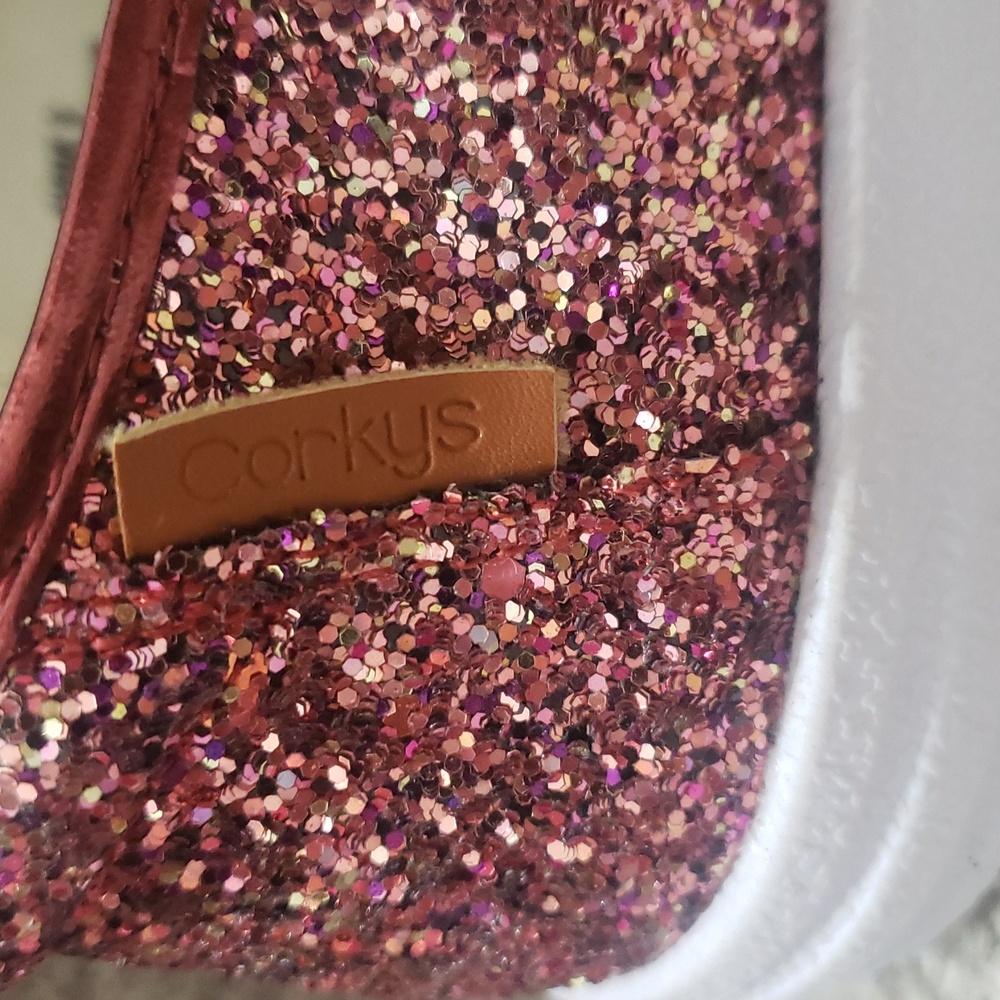 Maroon glitter shoes NIB Size 8 Only - Picture 8 of 10